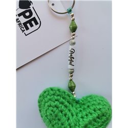 Hope Art - Hearts of Hope - Green - Grateful