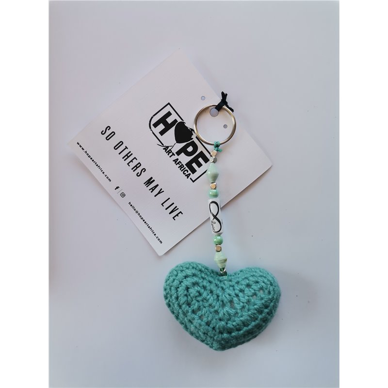 Hope Art - Hearts of Hope - Turquoise - Infinite Love
