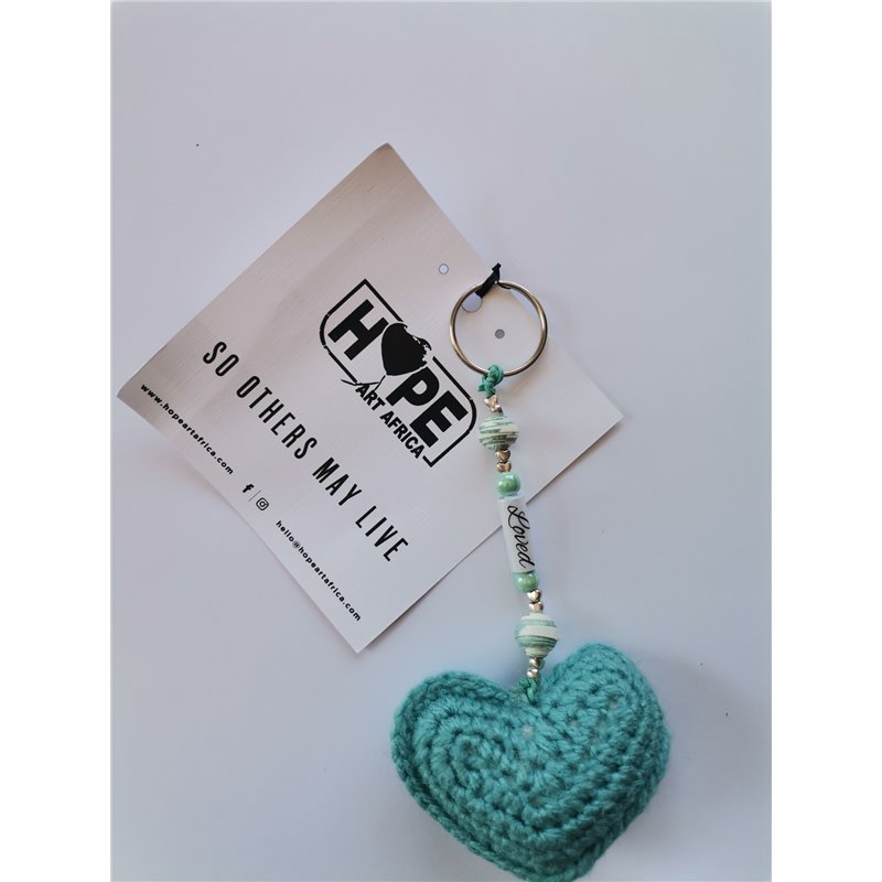 Hope Art - Hearts of Hope - Turquoise - Love