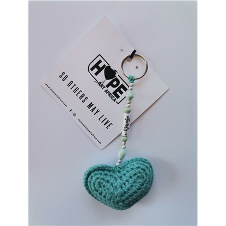 Hope Art - Hearts of Hope - Turquoise - Family