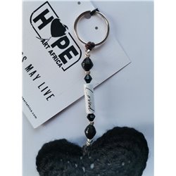 Hope Art - Hearts of Hope - Black - Loved