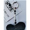 Hope Art - Hearts of Hope - Black - Loved