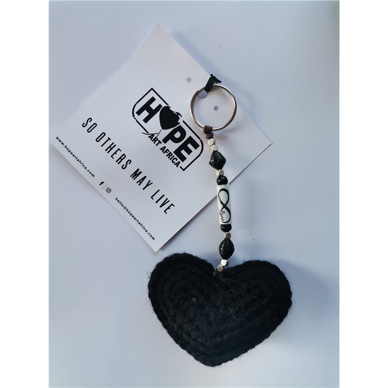 Hope Art - Hearts of Hope - Black - Infinite Love
