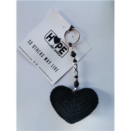Hope Art - Hearts of Hope - Black - Infinite Love