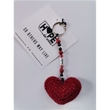 Hope Art - Hearts of Hope - Scarlet - Family