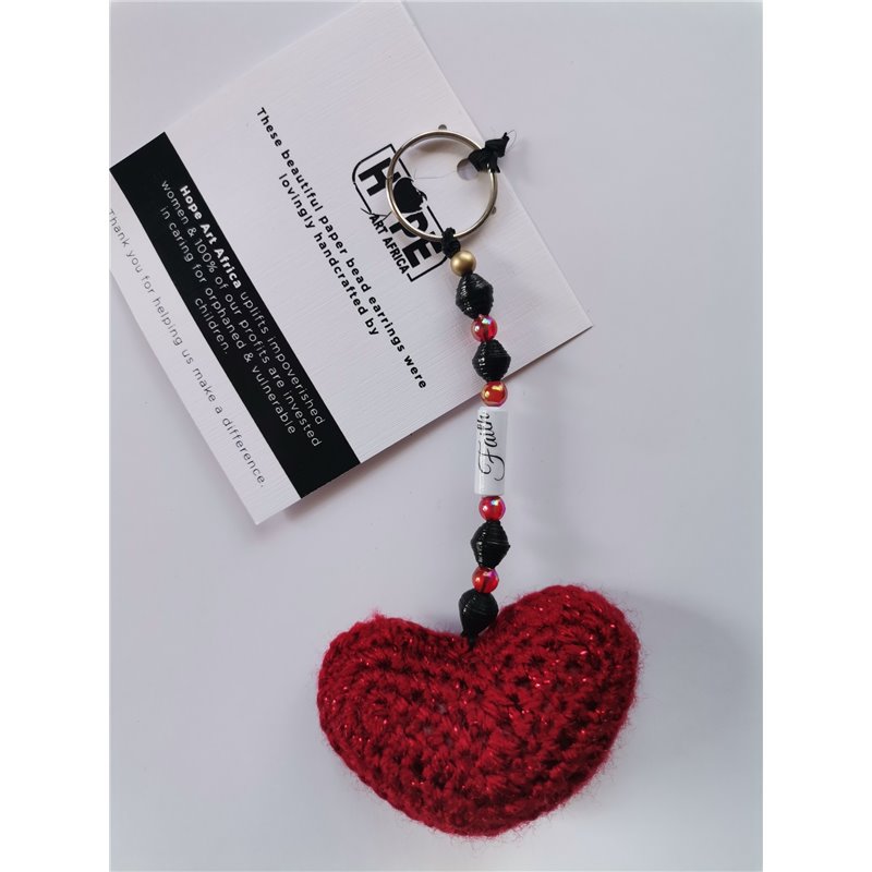 Hope Art - Hearts of Hope - Scarlet - Loved