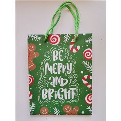 Jenam Christmas - Small Gift Bag - Merry & Bright