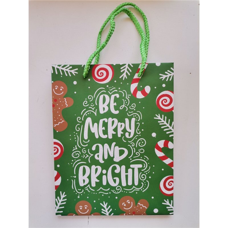 Jenam Christmas - Small Gift Bag - Merry & Bright