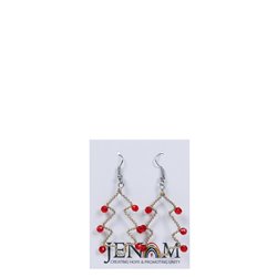 Jenam Hope - Christmas Tree Earrings