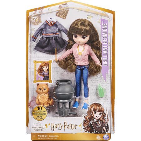 Harry Potter Wizarding World - Deluxe Hermione Granger Doll (20cm)