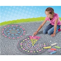SES Creative - Playground Chalk Mandala
