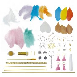Buki Be Teens - Feather Jewellery Kit