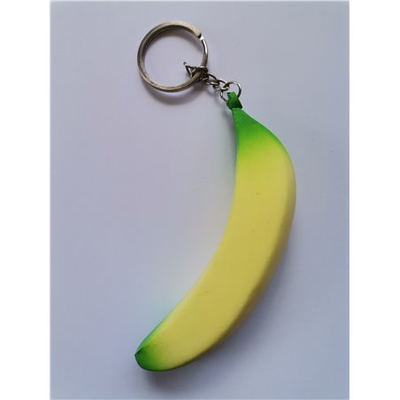 Fidget Toys - Mini Squishy Banana Keychain