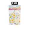 Easter Look Boxes - Colourful Eggs (4-Pack, 11.5CM)