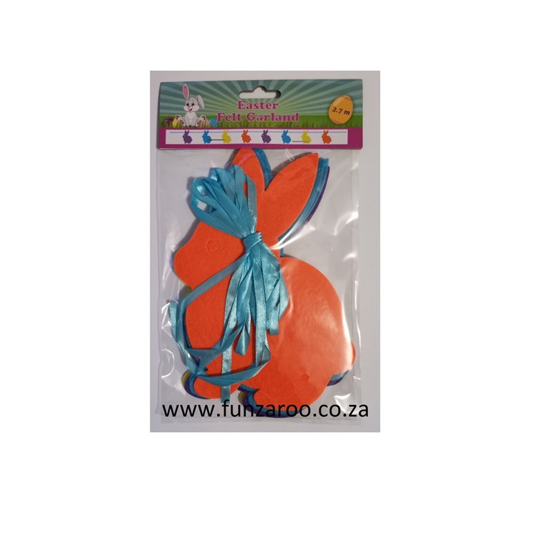 Easter Felt Garland - Sitting Bunny