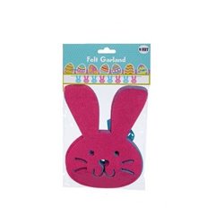 Easter Felt Garland - Bunny Face