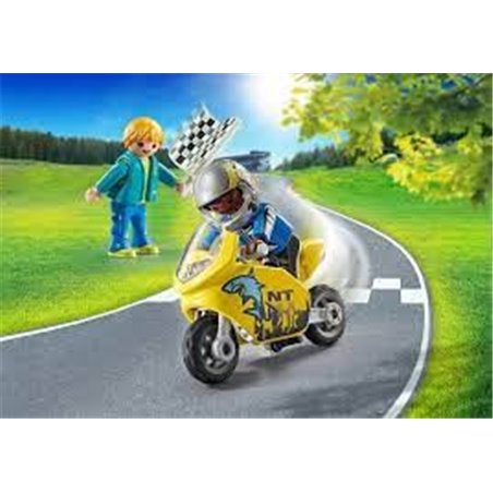 Playmobil Special Plus - Boys with Motorcycle