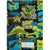 Marlin - A4 Dino Book Covers + Plastic Slip On Covers (5 Pack)