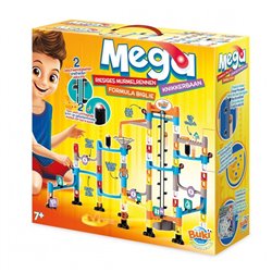 Buki Mega Marble Run (70+ Pieces + 10 Marbles)