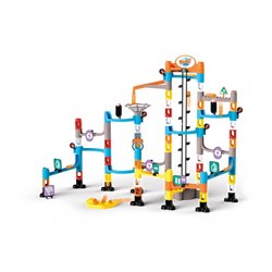 Buki Mega Marble Run (70+ Pieces + 10 Marbles)