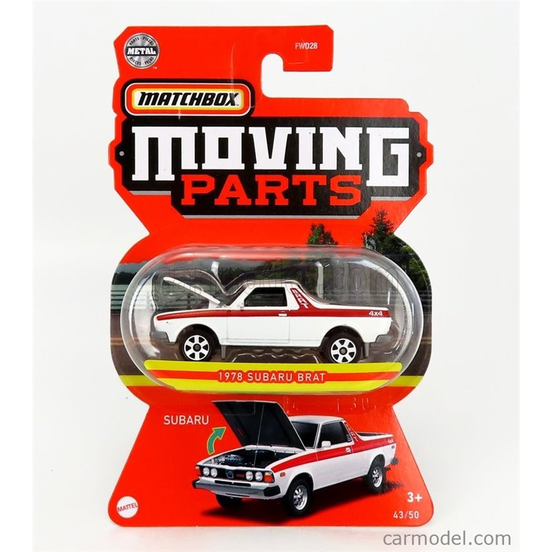Matchbox - Moving Parts - 1978 Subaru Brat (HFM92)