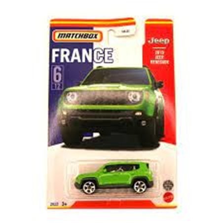 Matchbox - France - 2019 Jeep Renegade (HFH73)