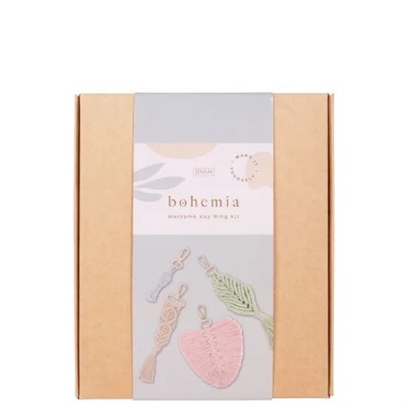 Jenam Bohemia - Macramé Key Ring Craft Kit