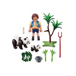 Playmobil - Panda Caretaker Carry Case