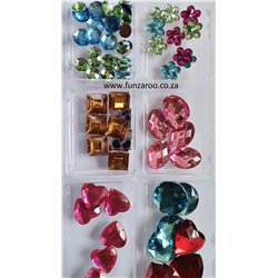 Khoki - Self-Adhesive Gems and Jewels (Assorted)