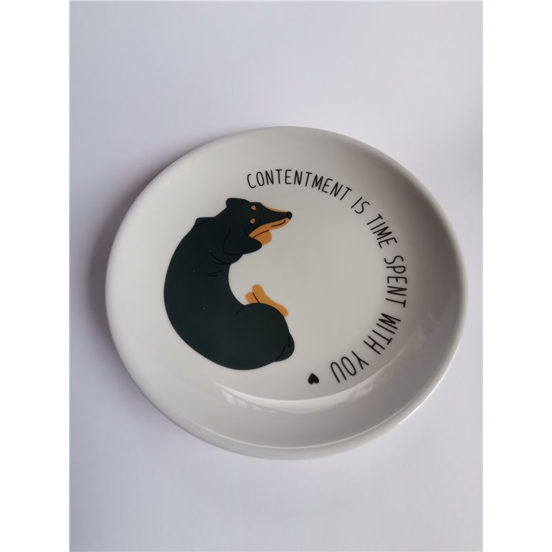 Dachshund Decorative Plate (20.5cm)