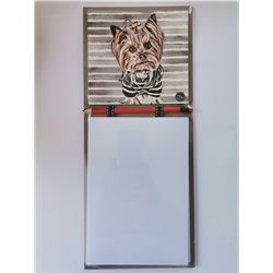 Yorkie Extra Large Magnetic Note block (38cm)