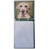 Labrador Extra Large Magnetic Note block (38cm)