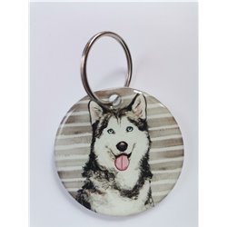 Husky Keyring