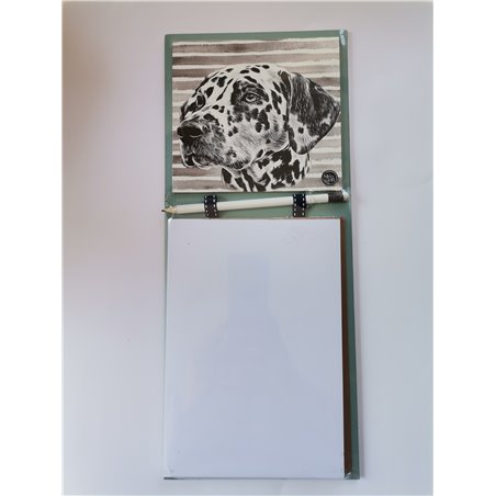 Dalmatian Extra Large Magnetic Note block (38cm)