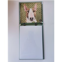 Bull Terrier Extra Large Magnetic Note block (38cm)
