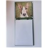 Bull Terrier Extra Large Magnetic Note block (38cm)