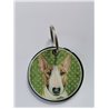 Bull Terrier Keyring