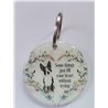 Bull Terrier Keyring