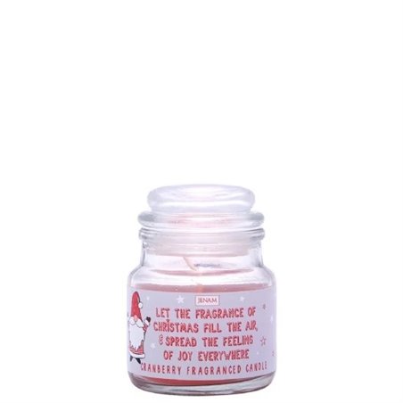 Jenam Christmas - Cranberry Scented Candle - Gnome