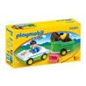 Playmobil 123 - Car with Horse Trailer