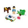 Playmobil 123 - Car with Horse Trailer