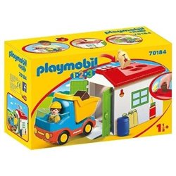 Playmobil 123 - Construction Truck with Garage