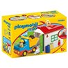 Playmobil 123 - Construction Truck with Garage