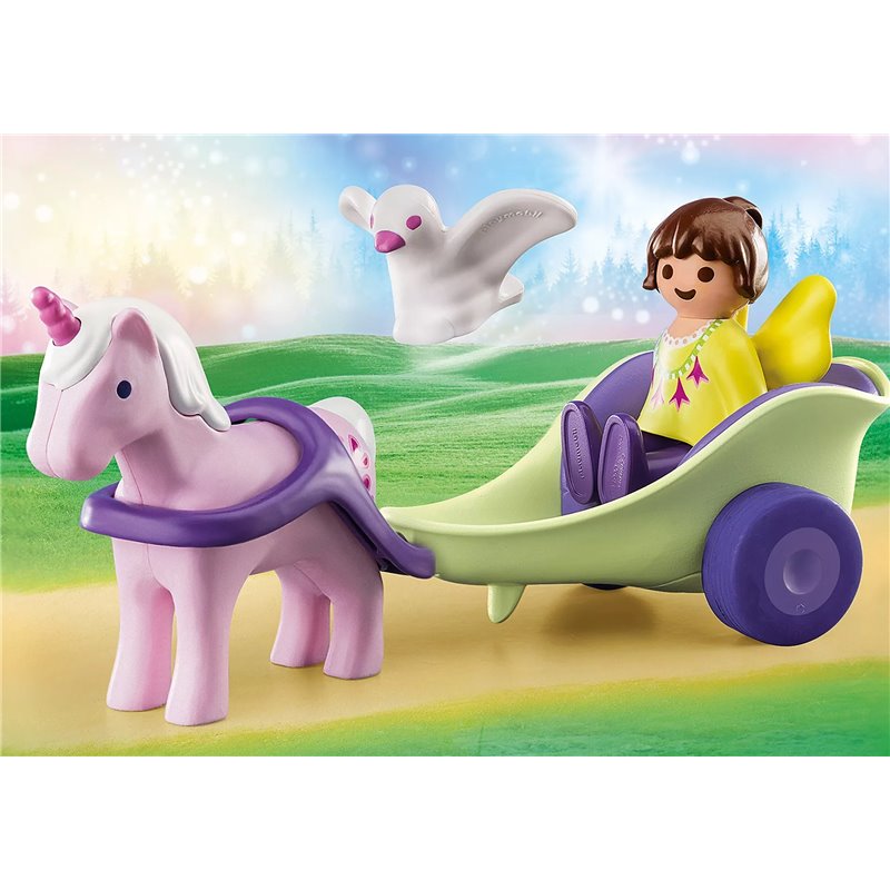 Playmobil 123 - Unicorn Carriage with Fairy
