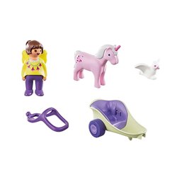 Playmobil 123 - Unicorn Carriage with Fairy
