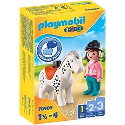 Playmobil 123 - Rider with Horse