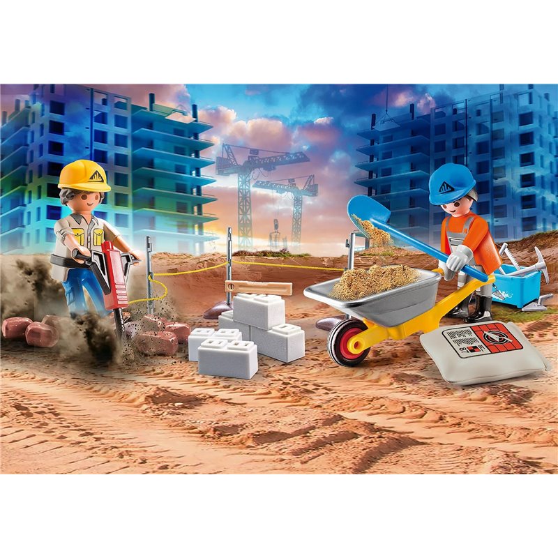 Playmobil - Construction Site Carry Case