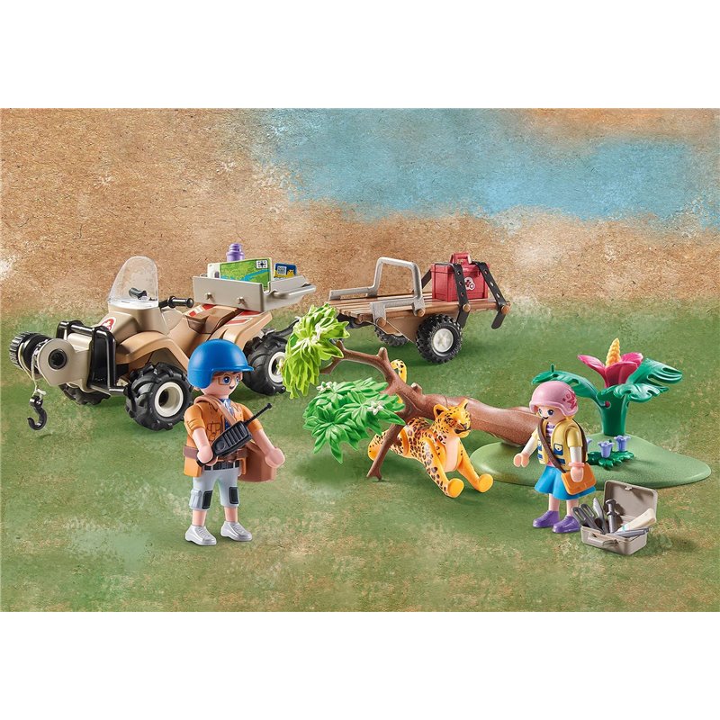 Playmobil Wiltopia - Animal Rescue Quad