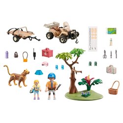 Playmobil Wiltopia - Animal Rescue Quad