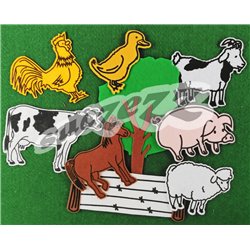 Suczezz - Felt Themes - Farm Animals